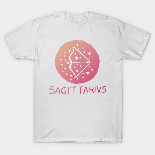 Sagittarius 01 T-Shirt by Very Simple Graph